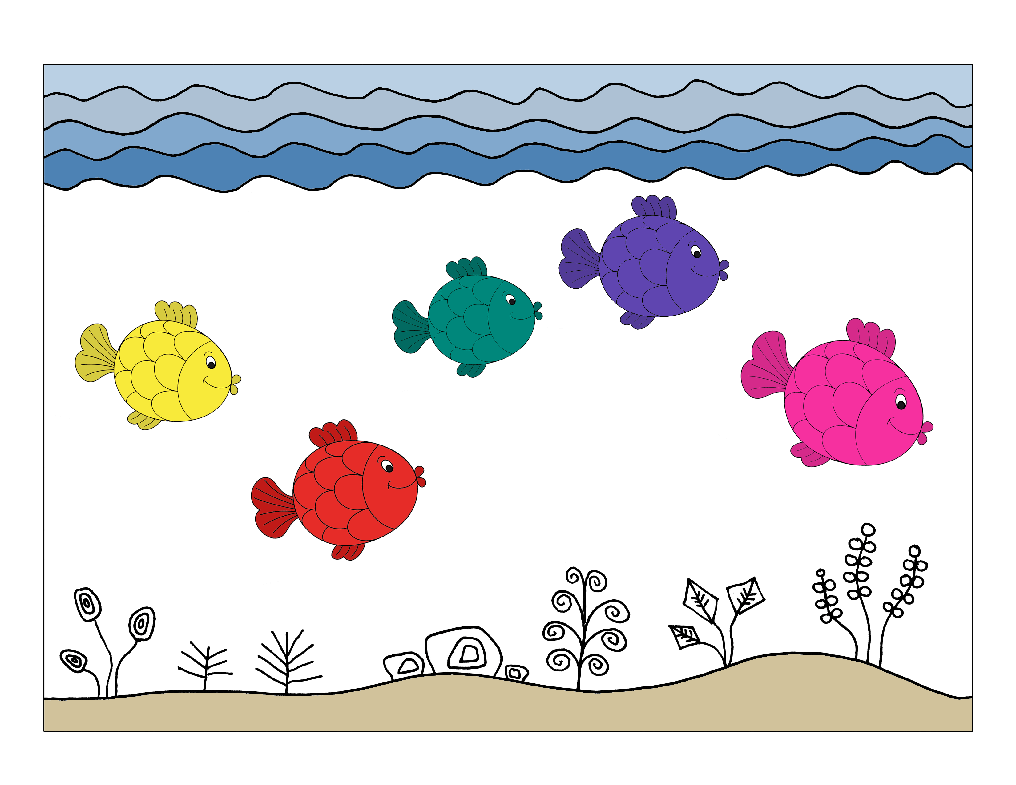 Boomwhackervissen - BasisschoolMuziek.nl