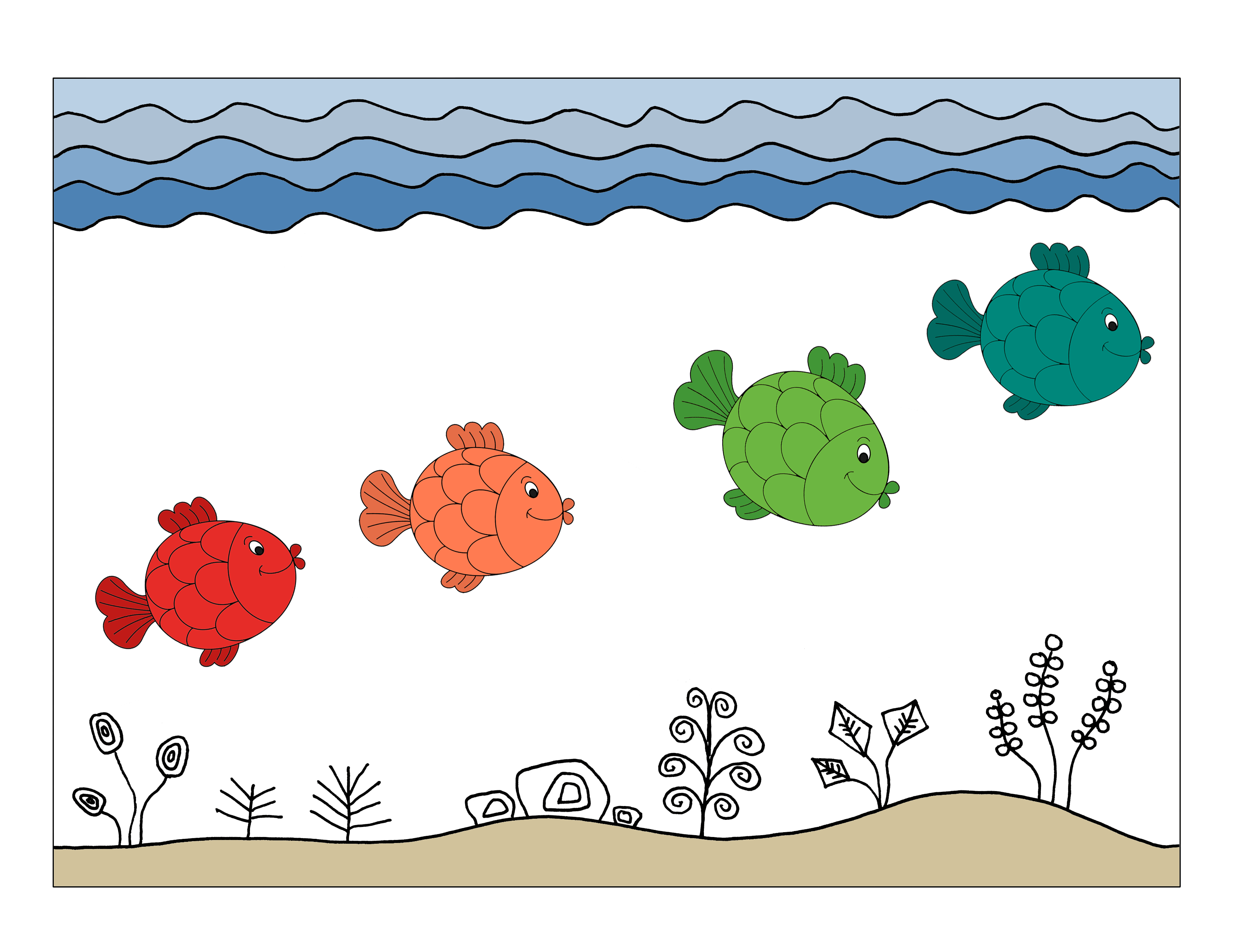 Boomwhackervissen - BasisschoolMuziek.nl
