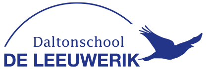 Logo van basisschool De Leeuwerik - die werken met de muziekmethode van BasisschoolMuziek.nl